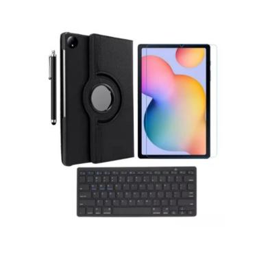 Imagem de Capa Com Teclado + Película + Caneta Touch Para Tablet Redmi 8.7 - Fam