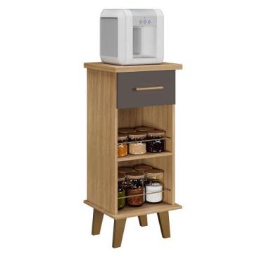 Imagem de Balcão Arte Star Master Arte Móveis, Cinamomo/ Grafite