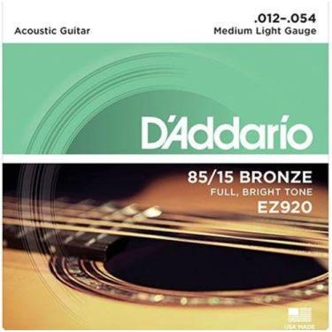 Imagem de Encordoamento p/violão aço daddario ez920 - D'Addario