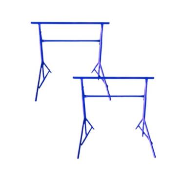 Imagem de kit 2 Cavaletes de ferro com regulagem