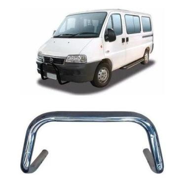 Imagem de Quebra Mato Para Choque de impulsão Cromado Ducato S/ Barra  - HOZZ