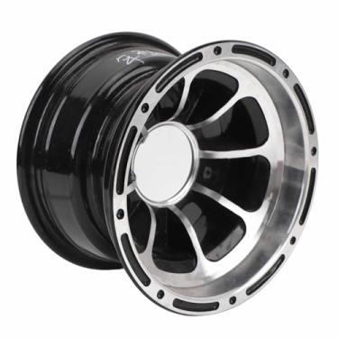 Imagem de ATV Roda de Roda UTV Rim 8 Polegada de Alumínio de Alumínio Rim 20,32cm Rim para a Maioria das Bicicletas ATVs Go Karts Golfs Carts UTV (Roda dianteira)