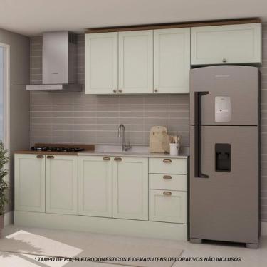 Imagem de Armário de Cozinha Completa Americana 4 peças CM44 Iluminata Genialfle