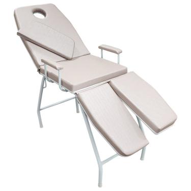 Imagem de Maca Estética Massagem Bi-Perna Com Orifício facial e Braços