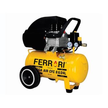 Imagem de Compressor De Ar Ferrari Mega Air Cfc 8,6/24L - 2Hp - 127V