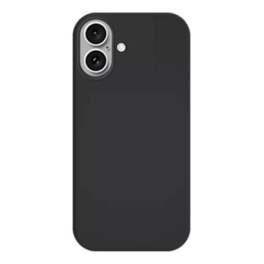 Imagem de Capa Capinha Case Para iPhone 11 a 16 Silicone Forro Aveludado Premium (Preto, 12 pro)