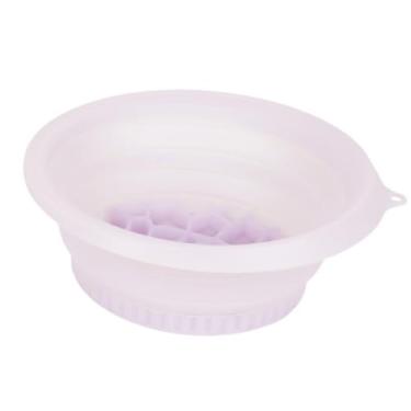 Imagem de IEUDNS Banheira de bebida de gelo de lavagem dobrável, multiuse, lavatório de balde portátil de pan portátil para acampar RV para lavar vegetais de viagem RV, Roxo