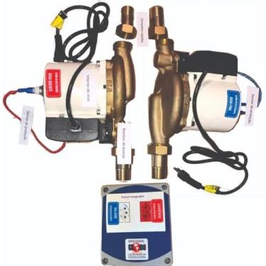 Imagem de Pressurizador Duplo Agua Quente E Fria Pós Boiler 15mca - Komeco