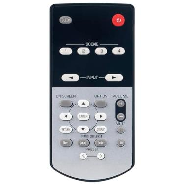 Imagem de Substituição RAV39 Controle remoto Commander compatível com Yamaha RX-A3000, RXA3000, RX-A2000 Zone 2, RXA2000 Zone 2, RAV39 WU74100 A/V Receiver