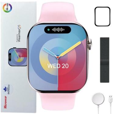 Imagem de Smartwatch Feminino Masculino W99 Pro 45mm Amoled Nfc Gps - 01Smart, R