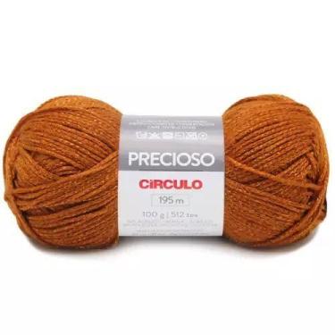 Imagem de Fio Precioso Círculo 100g, 7154-Saibro