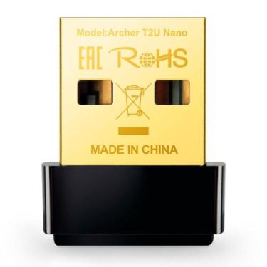 Imagem de Adaptador TP-Link Archer T2U Nano AC600 Wireless Dual Band
