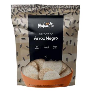 Imagem de Biscoito De Arroz Negro Integral Sem Glúten Naturatta 90g Vitao