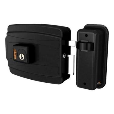 Imagem de Fechadura Elétrica Portão 12v Abre Por Dentro Stam Sobrepor