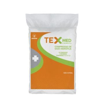 Imagem de Compressa de Gaze Texmed Plus Hidrófila 11 Fios 1000 Unid