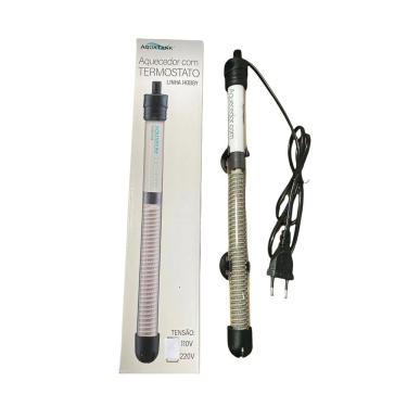 Imagem de Aquecedor Termostato P- Aquarios Aquatank Hobby 300w Voltagem 110v