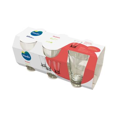 Imagem de Jogo De Copos Ilhabela Long Drink 400ml Com 6 - Nadir Figueiredo