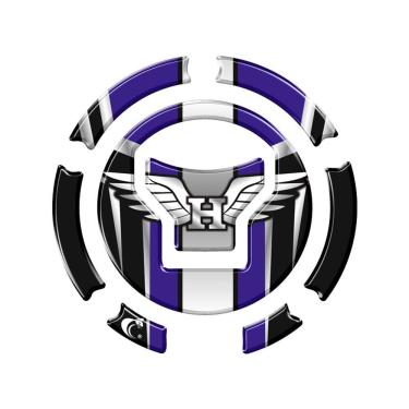 Imagem de Adesivo Bocal Cb Twister Cg Titan / Fan / Start 160 +2018 Asa Azul Cor Azul