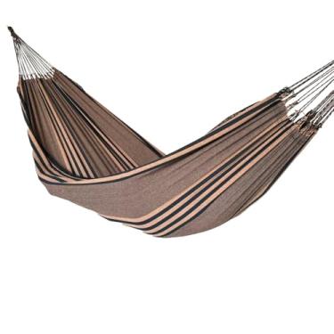 Imagem de Rede De Dormir Descanso Casal Jeans Life Premium Reforçada (BROWNIE)