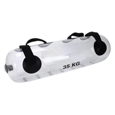 Imagem de Colaxi Saco de água com pesos para treinamento básico com alça, treinamento de força, bolsa de água para levantamento de peso, dormitório, natação, 80cm X 23cm