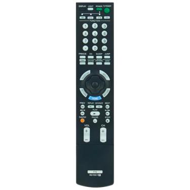 Imagem de Controle remoto de substituição RM-YD017 compatível com TV LCD Sony KDL-40XBR4 KDL-40XBR5 KDL-52XBR5 KDL-40W3000 KDL-46W3000 KDL-52WL130 KDL-52WL130PKG KDL-52WL130W KDL-52XBR4