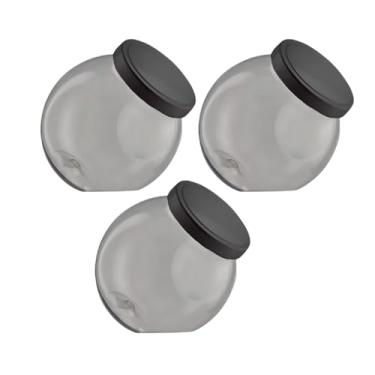 Imagem de Kit 3 Pote Baleiro Grande Plástico Fume 2,4lt Mantimentos