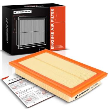 Imagem de A-Premium Filtro de ar do motor compatível com Mercedes-Benz C300 2015-2018, C350e 2016-2018, E300 2017-2019, GLC300 2016-2019, GLC350e 2018-2020, SLC300 2017-2017-2017-2019. 019, SLL K300 2016, 2.0L, substituição # 2740940104