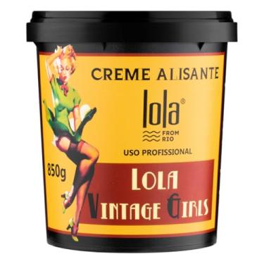 Imagem de Hair Vintage Girl Creme Alisante 850g , Lola Cosmetics