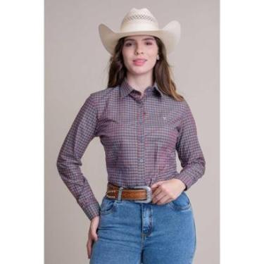 Imagem de CAMISA FEMININA MANGA LONGA TEXAS FARM - CAF138 - XADREZ-Feminino