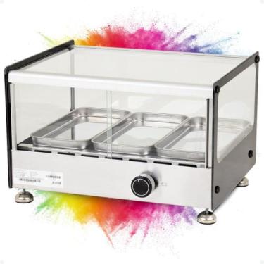 Imagem de Estufa De Salgados Onix 3 Bandejas Inox Marchesoni 127v