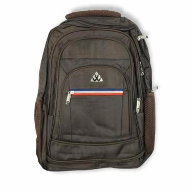 Imagem de Mochila Masculina Preta Trabalho Escolar Reforçada WL8904 - Kingleen, 