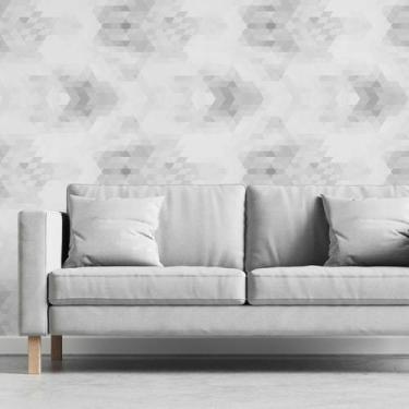 Imagem de Papel de Parede Adesivo Mosaico Geométrico N03022 RL 0,58x3M - Adesivo