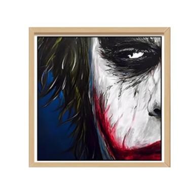 Imagem de Pintura a óleo digital faça você mesmo, retrato de palhaço sem moldura, Coringa, 50 x 40 cm