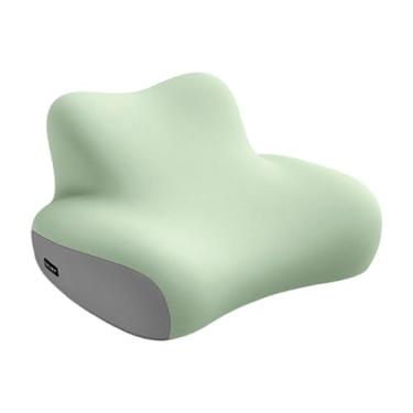 Imagem de Ioensy Travesseiro triangular para cama, encosto, respirável, simples, reclinável, multifuncional, para quarto, para mãe e mulheres, cama, travesseiro em, Verde