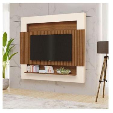 Imagem de Painel Para Tv Ambiente Riviera Ripado 2.1 Carvalho New Off White - Lu