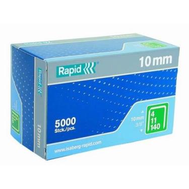 Imagem de Rapid Grampos de arame plano para construção 23520200 Série 11, 0,95 cm, 5000 por caixa