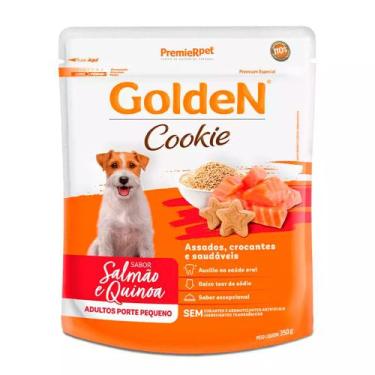 Imagem de Golden Cookie para Cães Adultos de Porte Pequeno Sabor Salmão e Quinoa