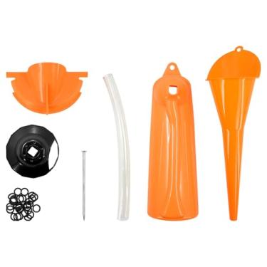 Imagem de HCmotorku Kit de troca de óleo adequado para tampa de filtro de óleo Harley Funil de enchimento do cárter caixa principal funil de óleo sem gotejamento funil de filtro de óleo 30 peças O-rings