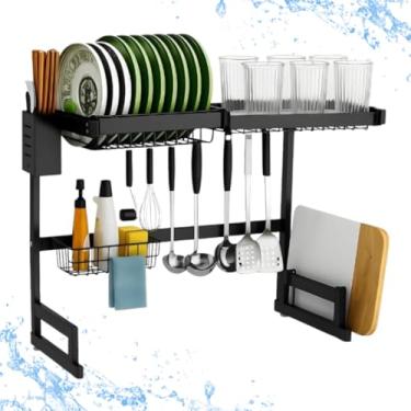 Imagem de Escorredor de Louças Organizador Suspenso Copos Talheres Pratos