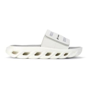 Imagem de Chinelo Masculino Slide Rider R Power 12444, Branco, Cinza, 43/44