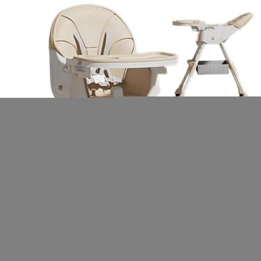 Imagem de Rrlihjgu Cadeira Alta Para Bebê | Cadeira Alta Portátil para Crianças | Assento Elevatório Com Espreguiçadeira Dobrável Para Alimentação Em Cozinha Praia Restaurante Exterior Viagem E