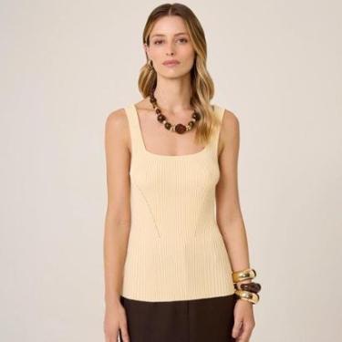 Imagem de Regata Dudalina Tricot Cristiane Feminino-Feminino