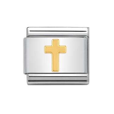 Imagem de Charm em Aço Para Pulseira Italiana Cruz Borboleta Estrela - Lojas La+