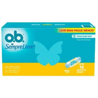 Imagem de Absorvente Interno OB Médio Proconfort 16 Unidades - O.B