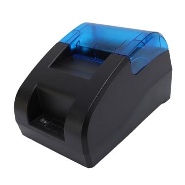 Imagem de Dpofirs Impressora De Recibos POS, 58mm USB Bluetooth ESC POS Comando Impressora De Recibos Térmica Portátil, Impressoras De Adesivos Suporte Mac Linux Gaveta De Dinheiro (EU)