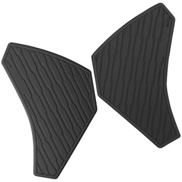 Imagem de Vaticas Almofada lateral de motocicleta adequada para Kawasaki KLR 650 KLR650 2022-2024, almofada de tanque de combustível de óleo a gás, protetor de tanque de borracha 2 peças