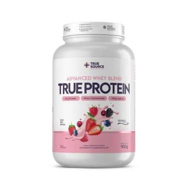 Imagem de True Protein Advanced Blend 900g True Source, Red Berries