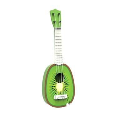 Imagem de simhoa Infantil ukulele 4 string guitarra aleatória cor portátil portátil pequeno instrumento musical de guitarra para pré -escola para crianças com mais de