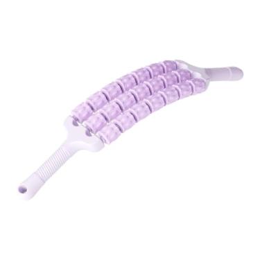 Imagem de RNXRZANK Rolo Muscular, Bastões de Massagem, Alongamento de Pernas, Massageador Manual Leve, Relaxamento Muscular para Braços em Exercício, Roxo