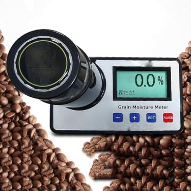 Imagem de Testador De Umidade De Grãos Medidor De Umidade De Grãos Inteligente Para 18 Grãos Trigo Milho Milho Café Cacau Linhaça Soja Arroz Amêndoas Amendoim